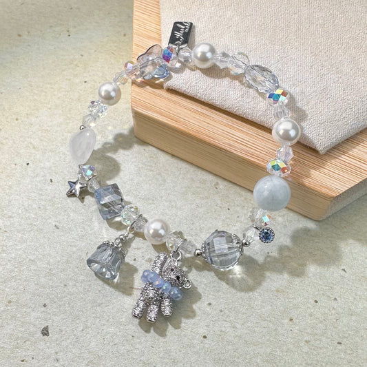 Toy Kingdom Aquamarine Bear Bracelet