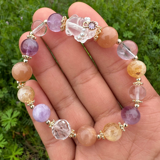 Delicate Mini Amethyst Bracelet